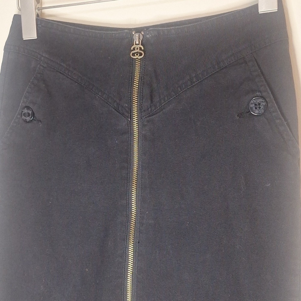 Stussy Vintage Zip Front Skirt Size XS - Picture 2 of 12